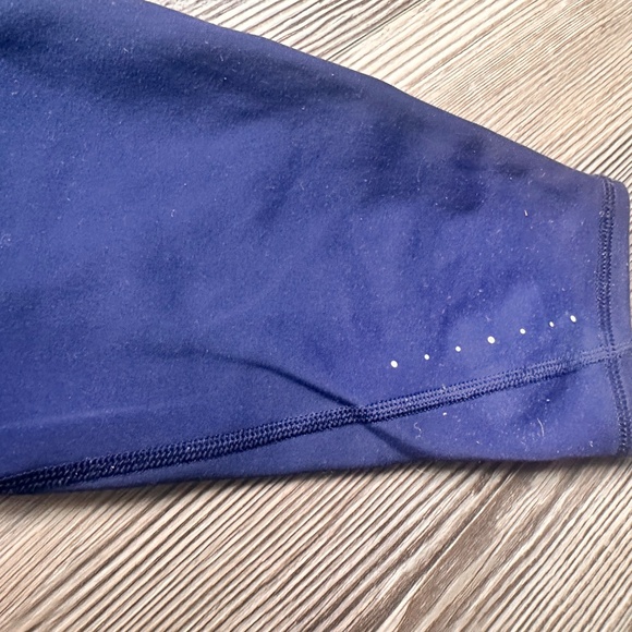 Athleta Rainier tights/leggings, medium tall, navy - Picture 3 of 6